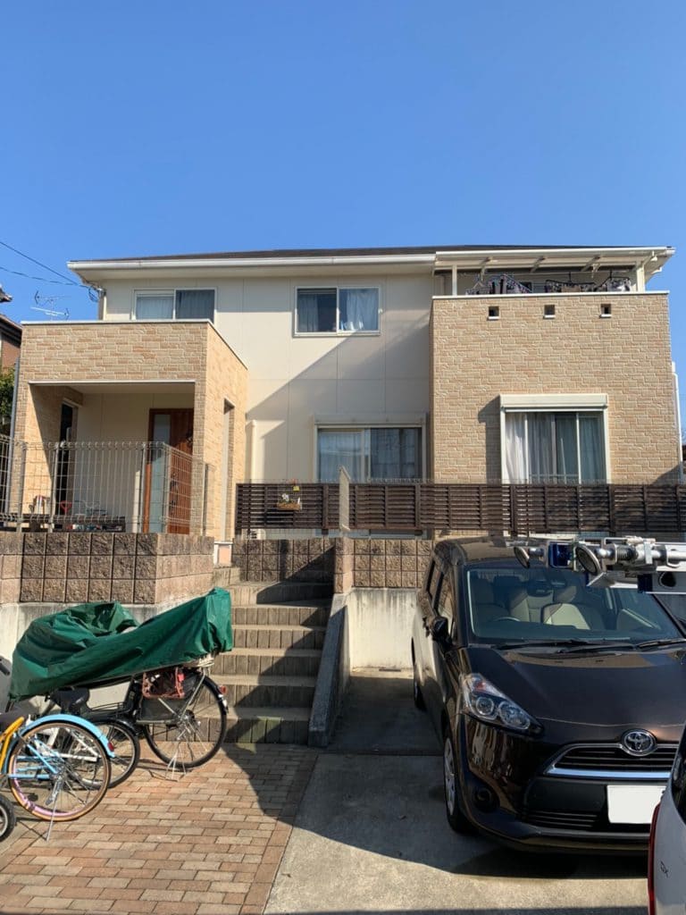 2020年11月18日 兵庫県芦屋市打出小槌町M様邸 デザインアンテ設置工事 テレビアンテナ工事【みずほアンテナ】