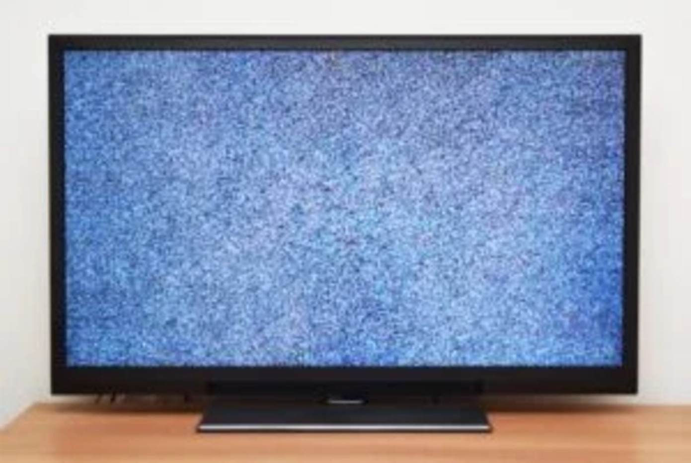 テレビ画面にブロックノイズが入る