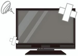 雷のあとにテレビの電源が入らない時の原因と対処法