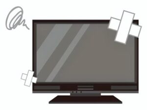 テレビにノイズが急に発生する4つの原因