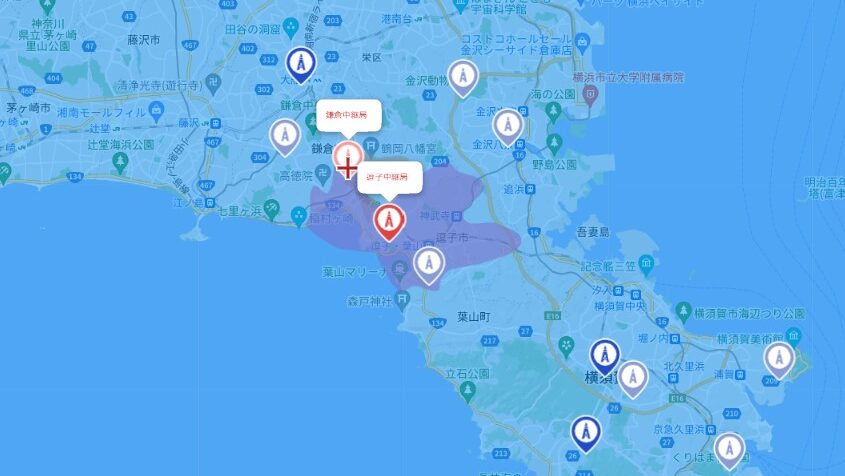 鎌倉市の電波事情