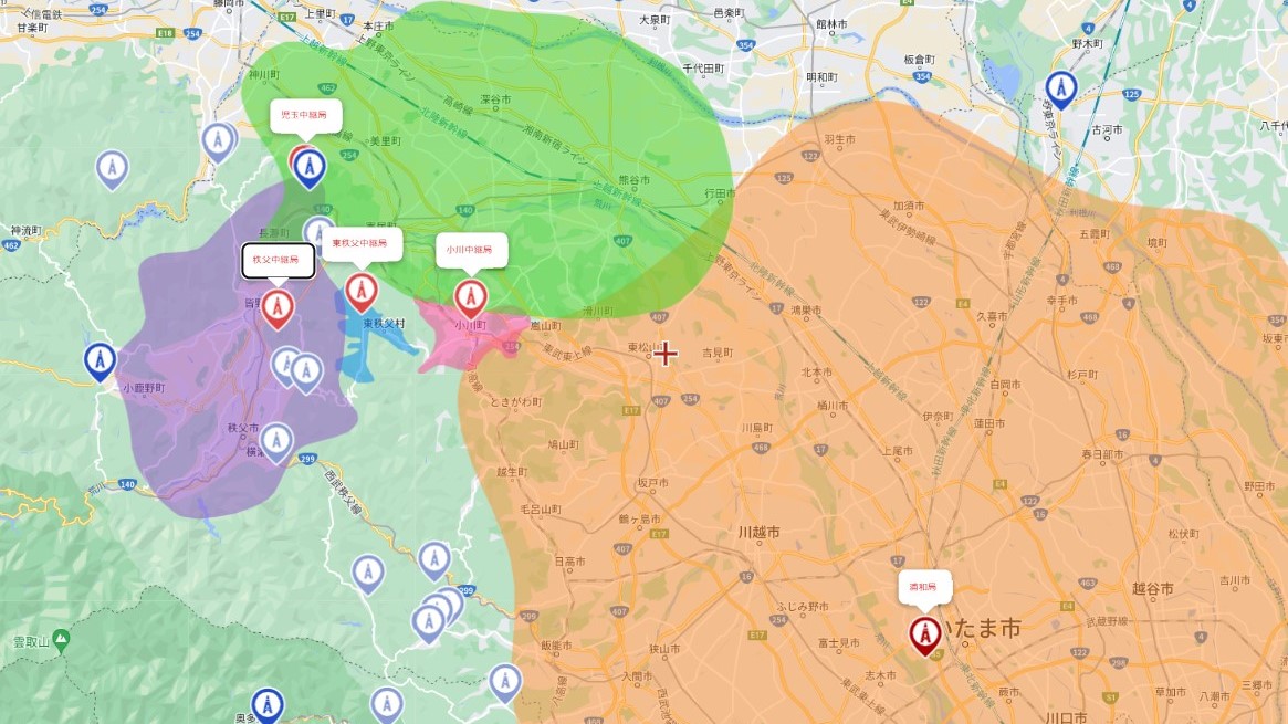 東村山市の電波事情