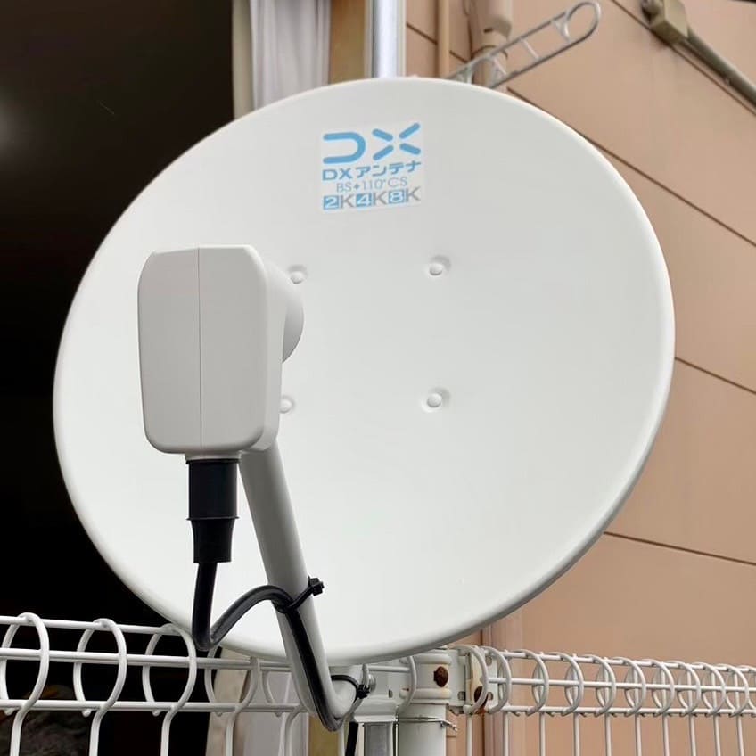 2024年10月24日 佐賀県唐津市和田多南先石N様邸 4K8K対応BS/CSアンテナ