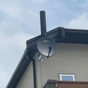 2025年5月10日　埼玉県日高市原宿I様邸　ユニコーンアンテナと4K8K対応BS/CSアンテナ設置工事