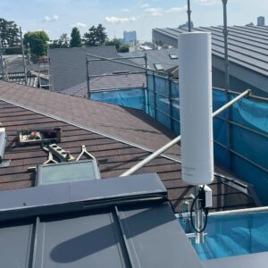 2025年5月14日　東京都世田谷区東玉川K様邸　ユニコーンアンテナ設置工事