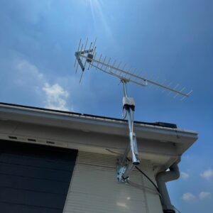 2025年7月13日　東京都品川区小山H様邸　UHFアンテナ設置工事