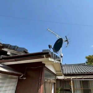 BS/CSアンテナ設置はみずほへ♪
