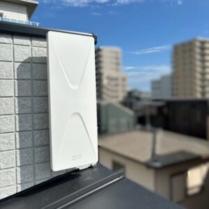 2025年11月13日　千葉県船橋市海神町南F様邸　デザインアンテナ設置工事