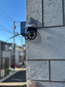 2025年12月23日 東京都練馬区田柄K様邸 防犯カメラ設置工事