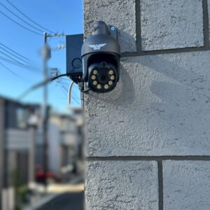 2025年12月23日　東京都練馬区田柄K様邸　防犯カメラ設置工事