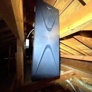 2025年12月18日　岡山県備前市吉永町三股O様邸　デザインアンテナ交換工事