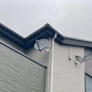 2026年3月20日　福岡県福岡市中央区薬院E様邸　4K8K対応BSCSアンテナ設置工事
