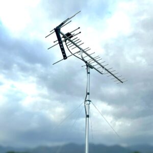 2025年12月27日　佐賀県神埼郡吉野ケ里町吉田K様邸　UHFアンテナ設置工事