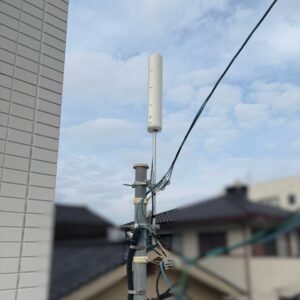 2025年12月20日　広島県三原市宗郷K様邸　ユニコーンアンテナ設置工事