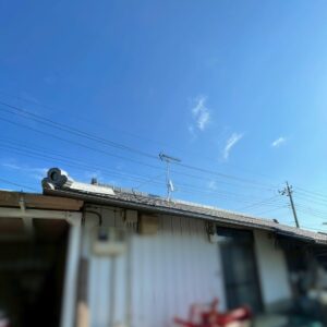2026年2月13日　栃木県栃木市大平町真弓O様邸　UHFアンテナと4K8K対応BS/CSアンテナ交換工事