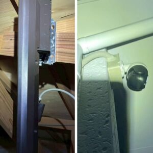 2026年4月7日　福岡県福岡市西区上山門S様邸　防犯カメラ・デザインアンテナ設置工事