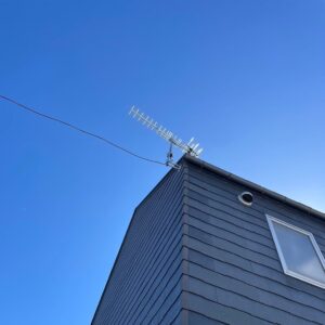 2026年4月4日　三重県桑名市矢田N様邸　UHFアンテナ設置工事